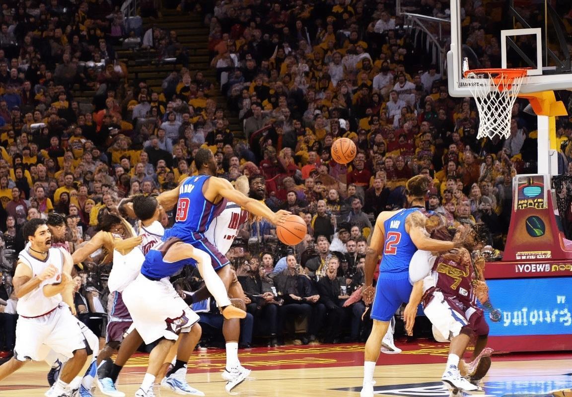 骑士活塞激战：詹姆斯欧文率队主场力克活塞，季后赛悬念再起(图1)